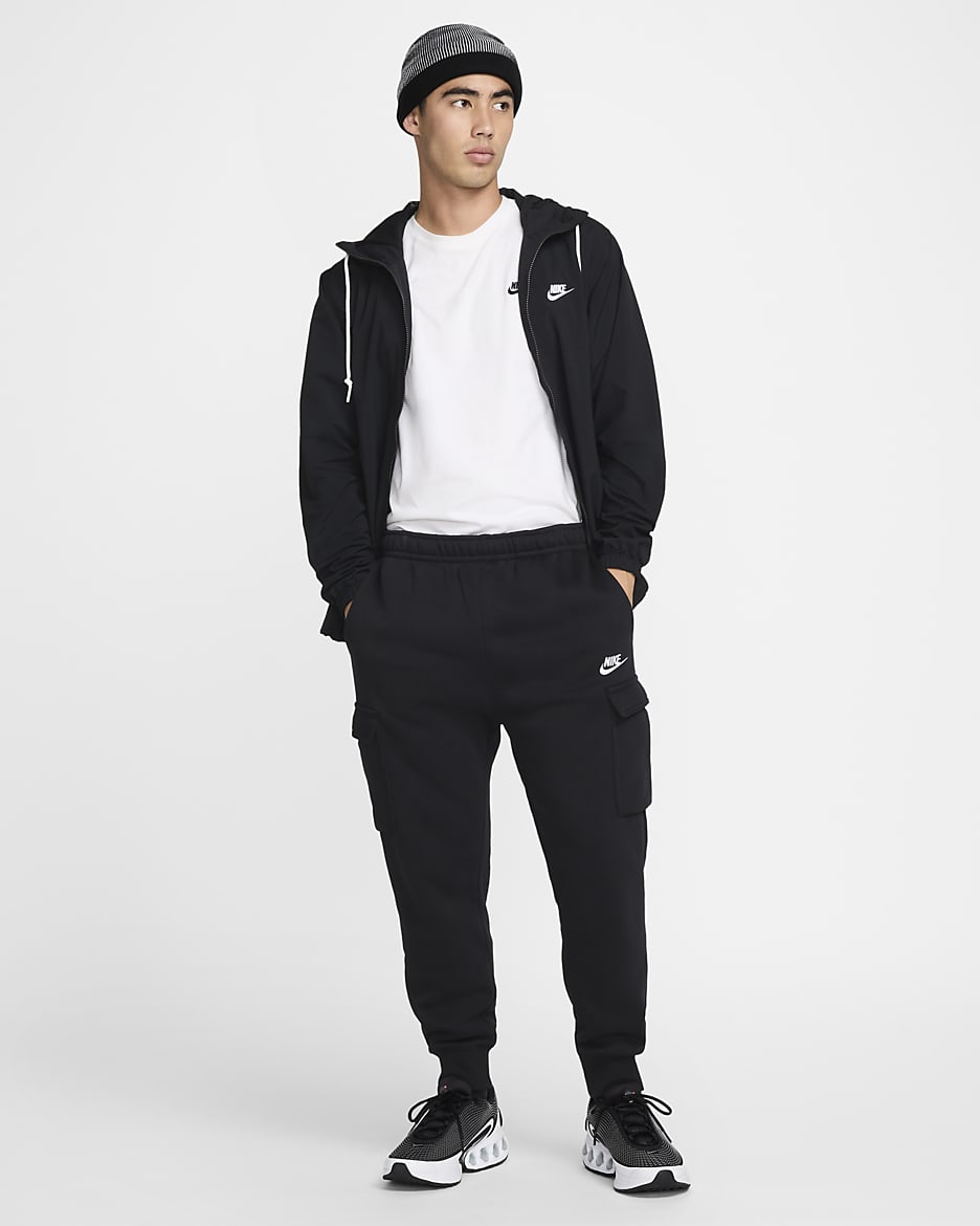 Nike men's sportswear club fleece cargo pants sale